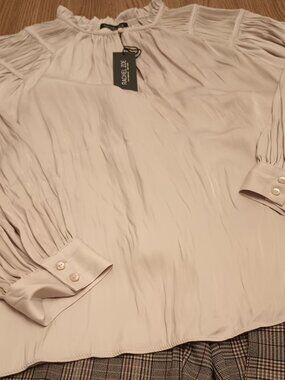 Rachel Zoe Size XL Cream Top (NWT)